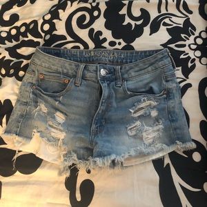 American eagle jean shorts